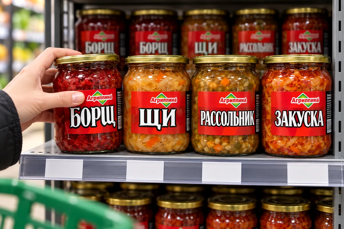 Розничным сетям и магазинам — поставки консервов завода «Агриппина»